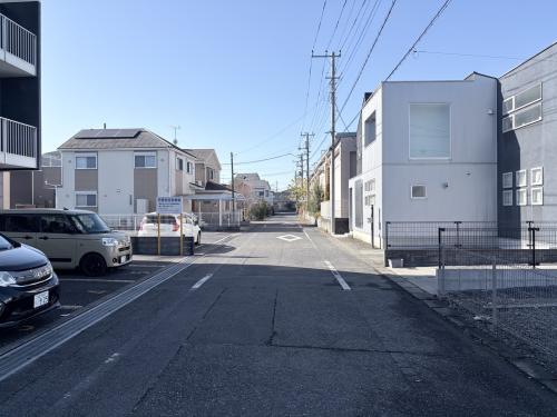 接道前面道路　幅員約6.0ｍ　接道2.0ｍ